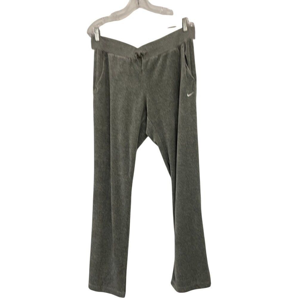 Nike Y2K Athletic dept Womens Velour Pants Leggings Jogger XL 341275 NWT